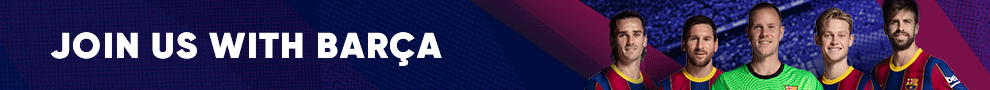 Join us with Barça